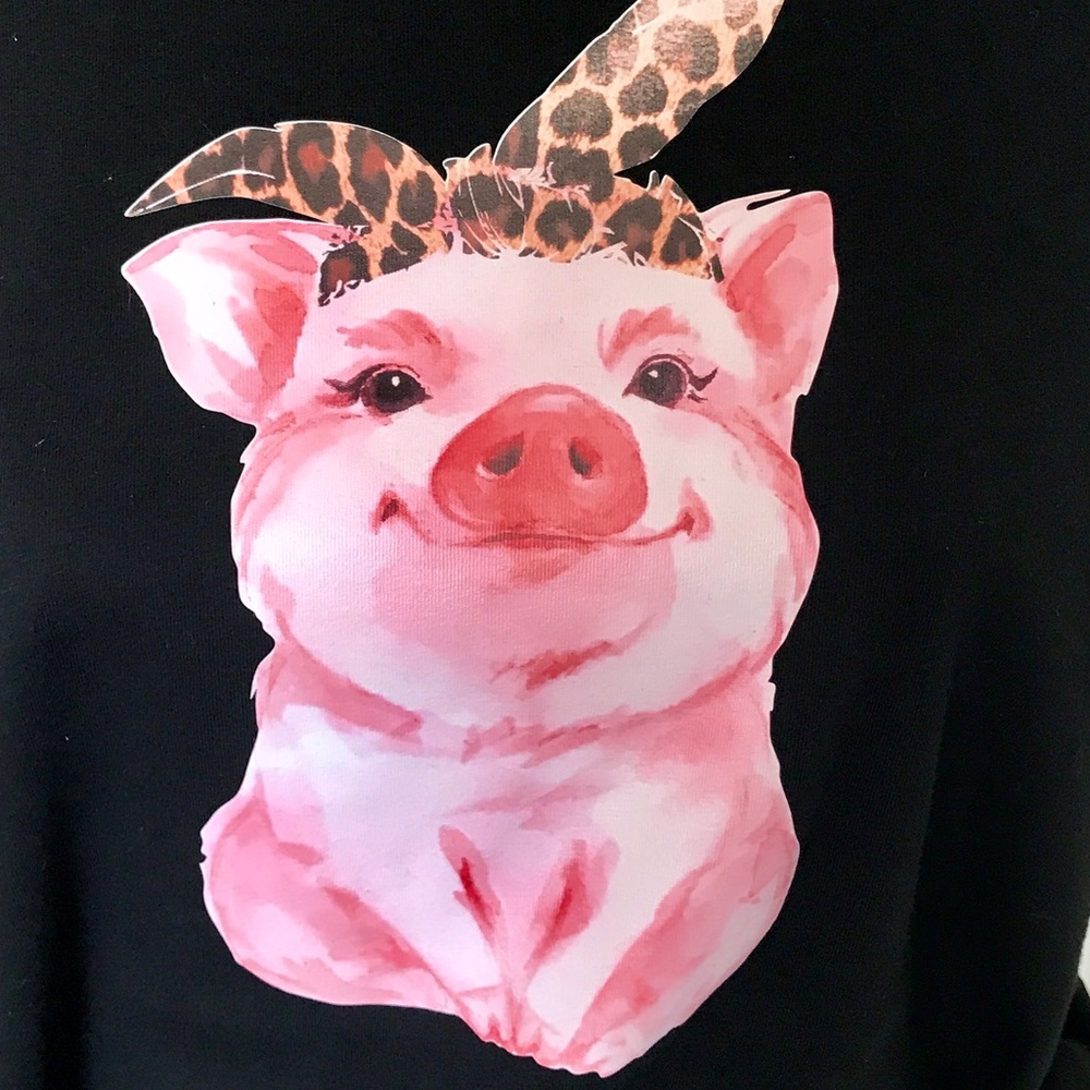 Adorable Piggy Tee Shirt for the Sassiest Ladies